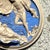 Mid 20th Century Vintage Regency Resin Italian Frieze Medallion For Sale - Image 10 of 14