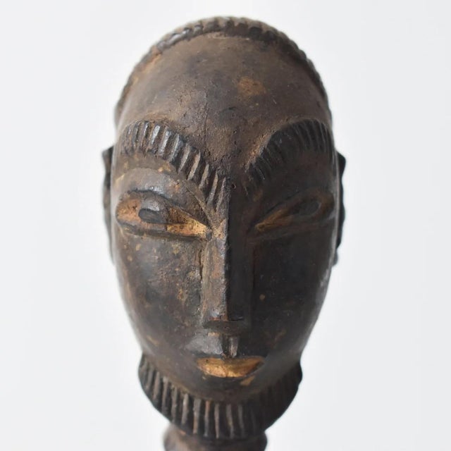 Baule figurative statuary is some of the best-known and most collected. Finely carved male and female figures ranging in...