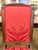 Ethan Allen Dining Table Set With 6 Red Damask Upholstered Chairs 7 Pc For Sale - Image 11 of 11