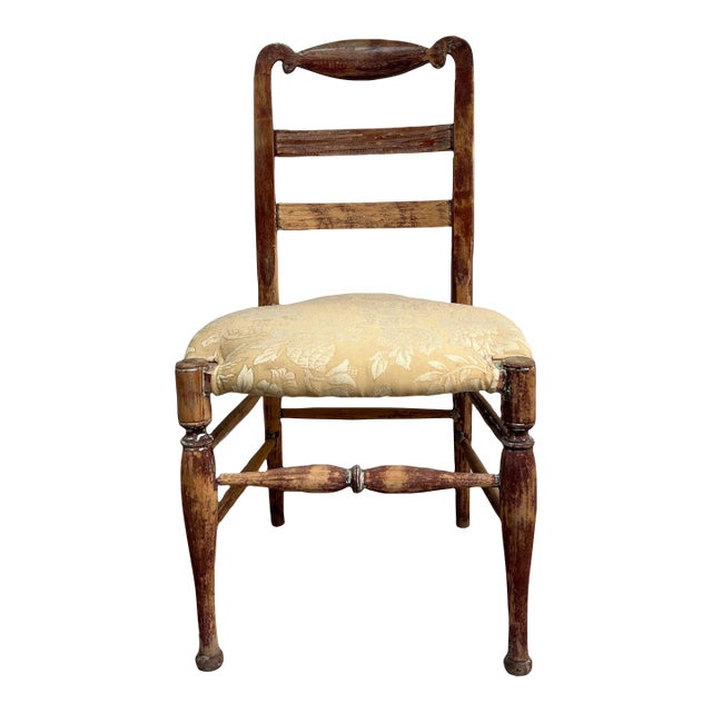 Antique French Provincial Petite Chair For Sale