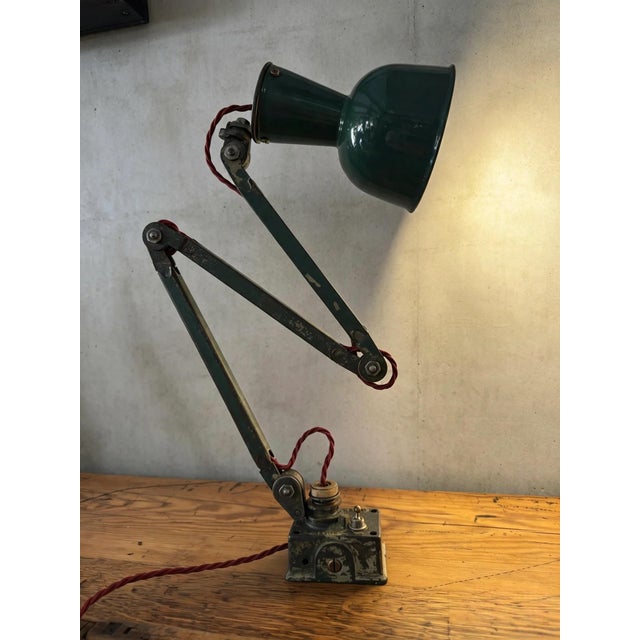 Worktop Machinists Lamp from Simplex, 1930s For Sale - Image 6 of 11