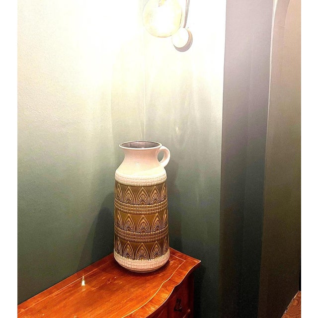 Mid-Century Modern Large Mid-Century Modern Floor Vase from the Ü-Keramik Übelacker, 1960s For Sale - Image 3 of 6