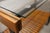 Vintage Teak, Black Metal, and Glass Serving Cart on Casters, 1960s For Sale - Image 14 of 17