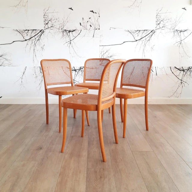 Prague or No. 811 Chairs from Ligna, 1970s, Set of 4 For Sale - Image 3 of 12