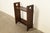 A gorgeous antique Mission or Arts & Crafts period oak bookcase, book trough, or magazine stand In the manner of Charles...