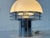 Silver Space Age Table Lamps with Opal Glass Dome and Chrome Rings, 1970s For Sale - Image 8 of 18