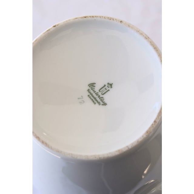 White Late 20th Century Winterling Bavaria Coffee Pot For Sale - Image 8 of 9