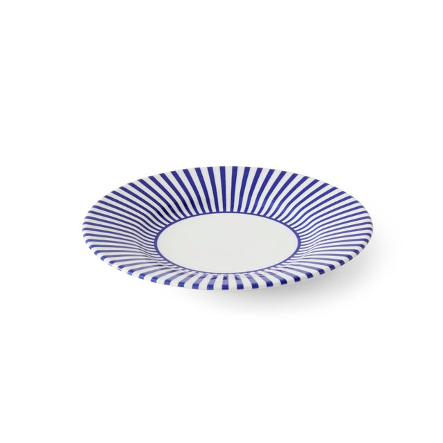 Modern Spode Steccato Narrow Stripe Side Plates, Set of 4 For Sale - Image 3 of 8