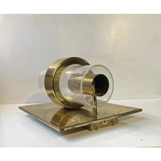 1970s Scandinavian Modern Maritime Brass Sconces by Jonas Hidle for Høvik Verk, 1970s, Set of 2 For Sale - Image 5 of 9