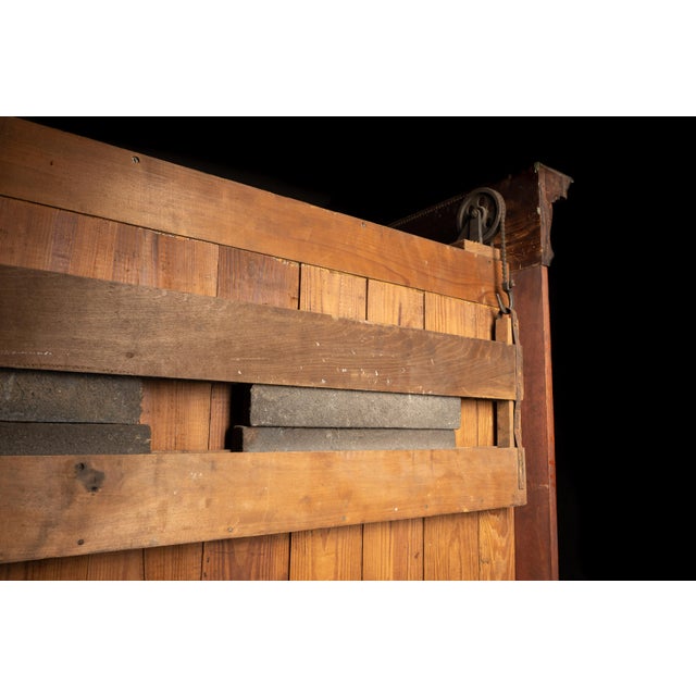 Massive Antique Mercantile Display Cabinet For Sale - Image 13 of 13