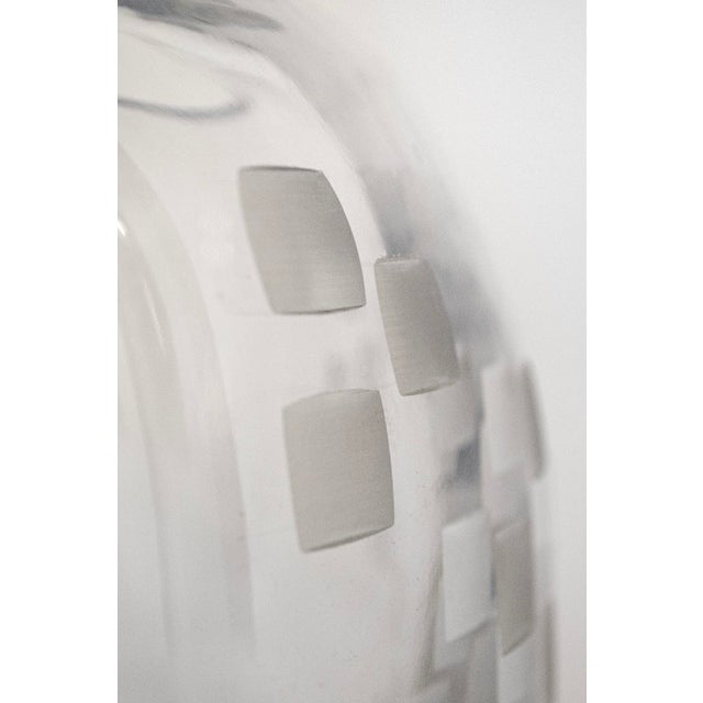 1960s Italian Crystal Block Vase from Rosenthal Studio, 1960s For Sale - Image 5 of 6