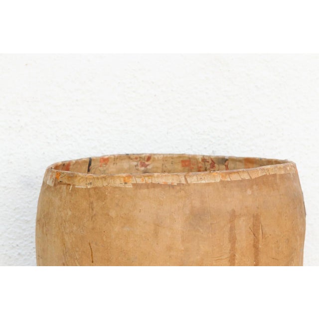 Mythical Guardian Paper Maché Basket For Sale - Image 4 of 12