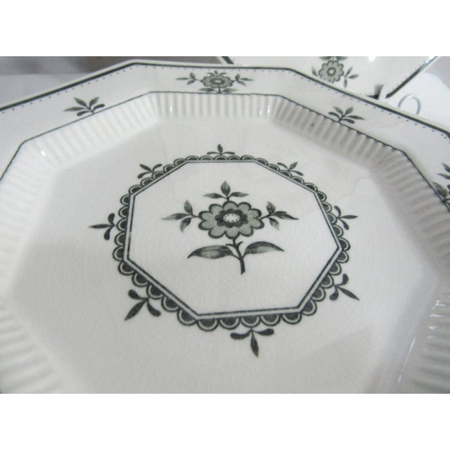 Mid 20th Century Independence Ironstone From Japan 8 Plates 1776 For Sale - Image 5 of 10
