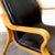 Black 1960s Attributed to Skovby Møbelfabrik "Bern" Bentwood Beech Armchair With Leather Upholstery For Sale - Image 8 of 8