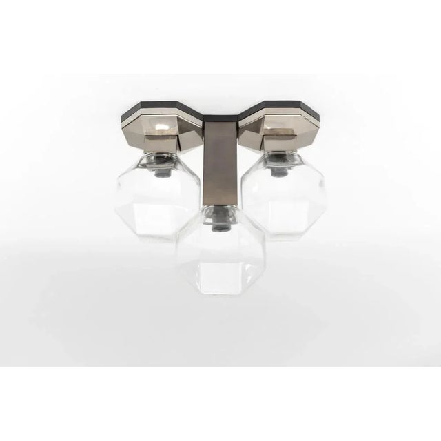 Metal Wall or Ceiling Lamp by Motoko Ishii for Staff, 1970s For Sale - Image 7 of 7