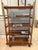 Early 20th Century Rolling Industrial Factory Shoe Rack Display From Massachusetts For Sale - Image 11 of 12
