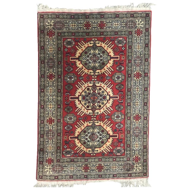 Vintage Fine Caucasian Shirvan Rug For Sale