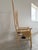 Tall Artist-Made Studio Craft Twig Chair + Woven Checkerboard Seat + Sheepskin For Sale - Image 16 of 17