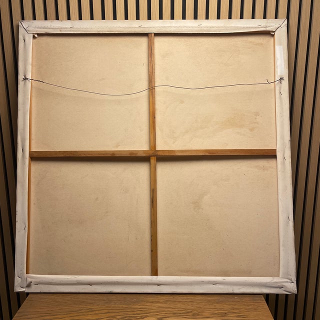 Signed Modern Figurative Portrait Painting – M. Bierman, Large Original, 1999 For Sale In Nantucket - Image 6 of 6