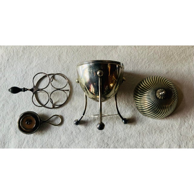 19th Century Victorian English Silver Plated Egg Coddler by a.w. & Co For Sale - Image 5 of 14