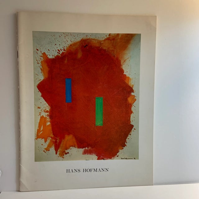 Set of 2 exhibition catalogs about Hans Hofmann. 1964 University of CA-Berkeley, Intro by Herschel B. Chipp and essay by...