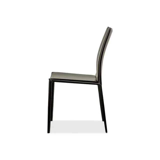 Linda Chair in Leather by Bontempi For Sale - Image 9 of 11