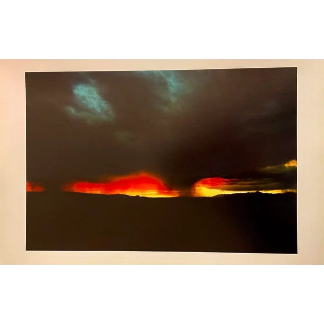 "Storm at Sunset" Contemporary Landscape Photograph from The Estate of Gleb Derujinsky For Sale In Los Angeles - Image 6 of 6