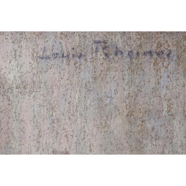 Louis Rheiner, Louis Rheiner, Portrait of Actress Eleonora Duse, Pastel on Paper, Framed, 1890s, Pastel & Paper For Sale - Image 4 of 14