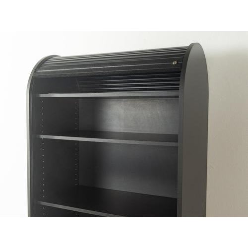 Tambour Door Cabinet in the style of Aldo Van Den Nieuwelaar For Sale - Image 5 of 8