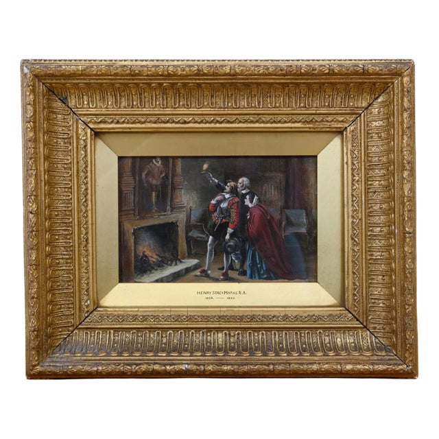 Victorian Artist, Shakespeare Portrait, 1860, Oil Painting, Framed For Sale