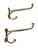 Large Scale Solid Brass Equestrian Horse Tack Hooks- A Pair For Sale - Image 11 of 18