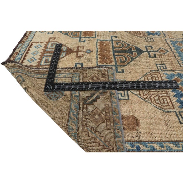 Early 20th Century Antique Persian Shiraz Lori Rug With Tribal Style, 05'01 X 06'10 For Sale - Image 5 of 10