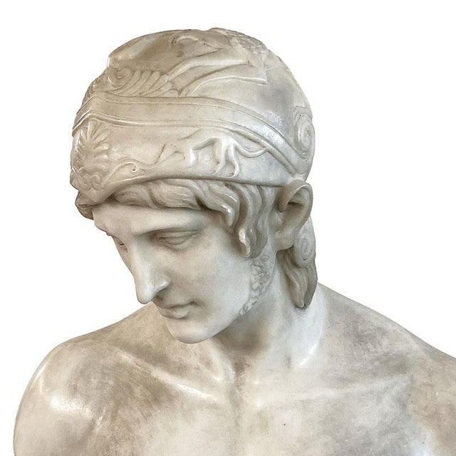 1990s Greek Hero, 1990s, Marble For Sale - Image 5 of 6