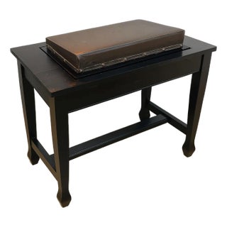 Adjustable Antique Piano Bench – Chicago Piano Bench Co. – Patented 1914 For Sale