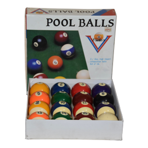 Vintage Victor Professional Complete Set 16 Bakelite Billiard Pool Balls
