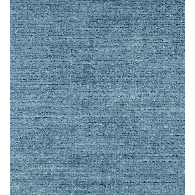 Sample - The House of Scalamandré Persia Fabric, Azure For Sale