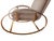 Rocking Chair in Brass and Fabric by Guido Faleschini, 1970s For Sale - Image 6 of 15