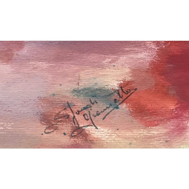 Giametta Narguilé, pipes et cigarettes, 1980, Oil on Wood For Sale - Image 3 of 9