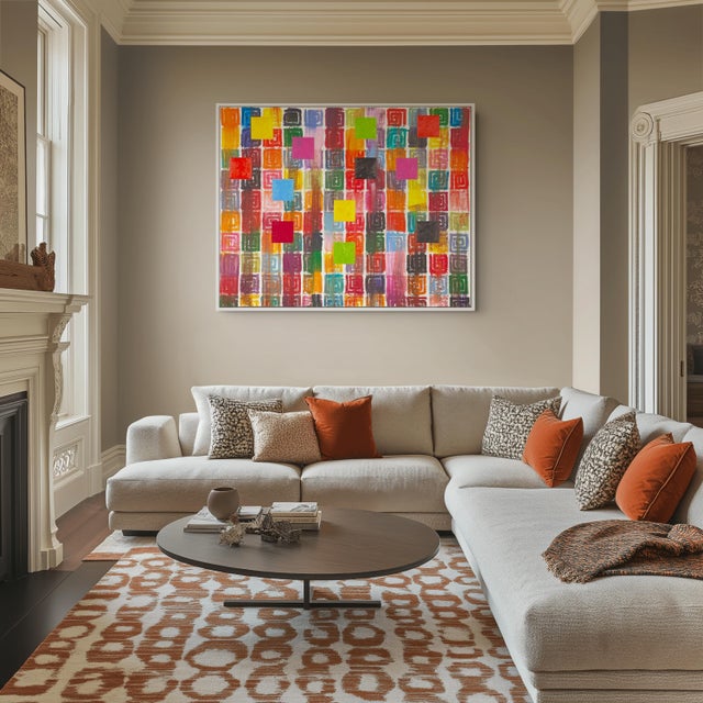 Abstract Contemporary Abstract Oil on Canvas "Generation" by Dana Gordon For Sale - Image 3 of 4