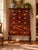 A striking late 18th century Queen Anne walnut chest on frame, likely of Irish origin, this piece beautifully showcases...