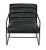 Mid-Century Modern NOIR Demeter Chair, Metal and Leather For Sale - Image 3 of 5