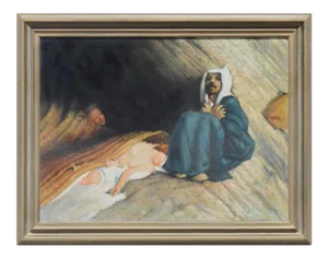 Study of Temptation of St. Anthony Oil Painting