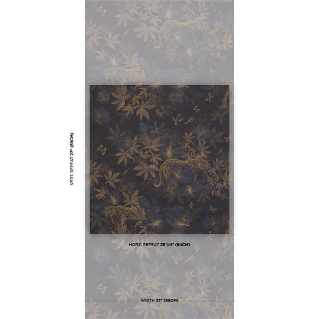 Katie Lydon was inspired by the paintings of Henri Rousseau when she designed Nocturnum, where exotic big cats skulk amid...