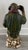 Vintage Italian Carved Polychrome Monkey Scholar Figure 23” Decorative Sculpture For Sale - Image 4 of 5