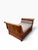 Antique Mahogany Inlaid & Sleigh Bed Frame for a Daybed. Mattress or pillows not included.