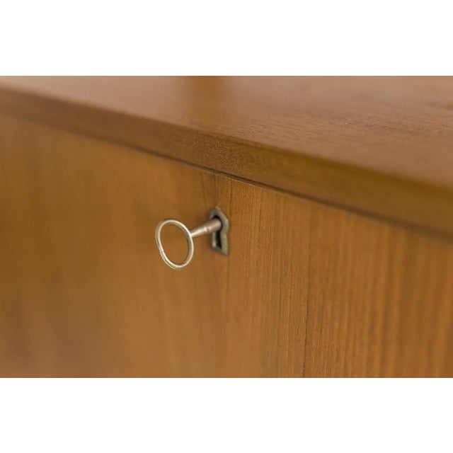 Wood Mid-Century Modern Teak Wall Unit by Kurt Østervig, 1960 For Sale - Image 7 of 18