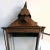 Made for the English market in India this antique lantern is hand crafted with four glazed panes beneath a peaked roof...