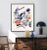 Mid-Century Modern "Blue Notes No. 6", Midcentury Abstract Painting - 24" X 30" For Sale - Image 3 of 6