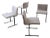 Saporiti Italia Chairs in Alpaca, Set of Four For Sale