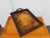Traditional Vintage Handmade Artisan Wood Tray For Sale - Image 3 of 8